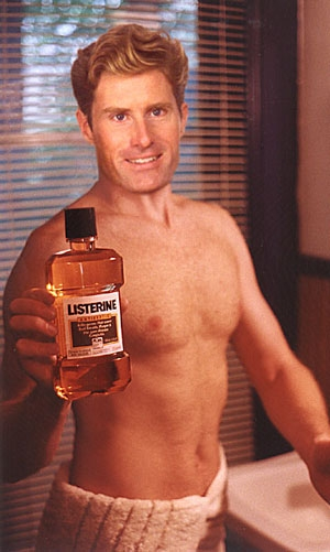 A government photo of the mysterious, Listerine-advocating man.